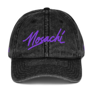 mosachi grape juice vintage cotton twill cap